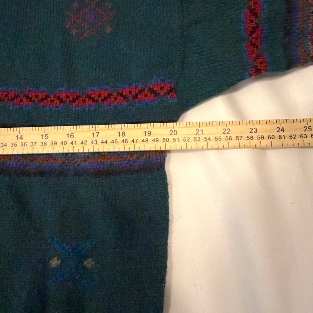 Vintage Woolrich Hunting Dog Embroidered Wool Winter Sweater Excellent Condition - Picture 10 of 14